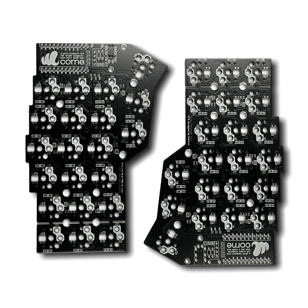 corne_choc_clear Corne Hotswap Choc Low Profile Kit